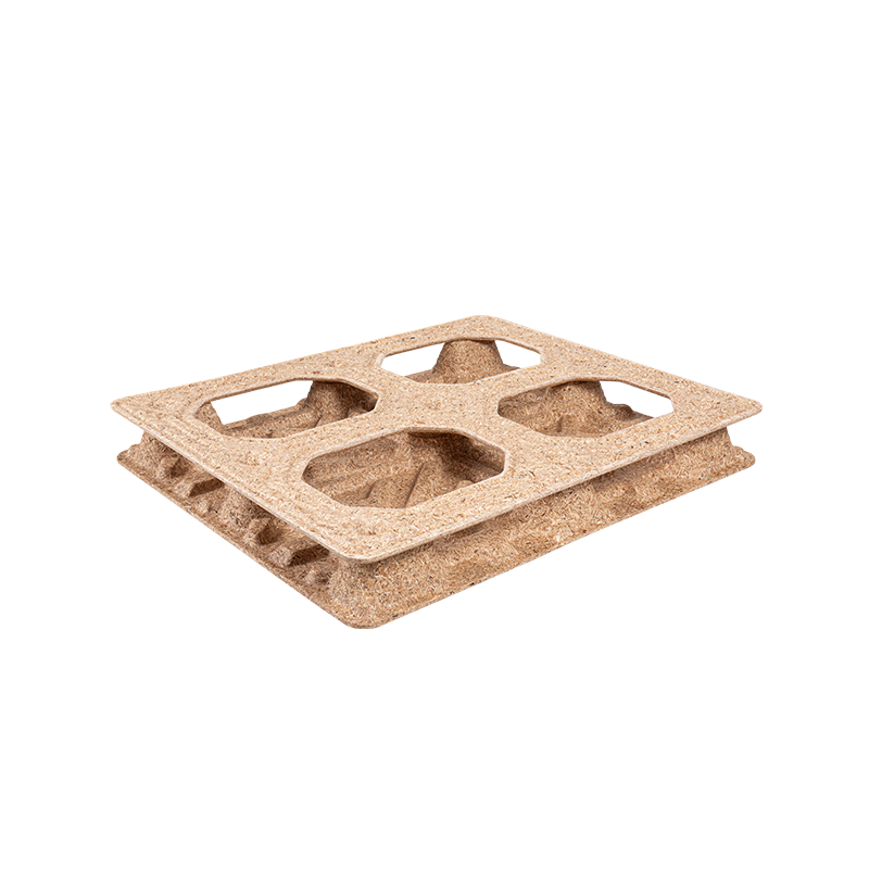 JS-1200*1000*140 Zware enkelzijdige dubbeldeks pallet van negen voet