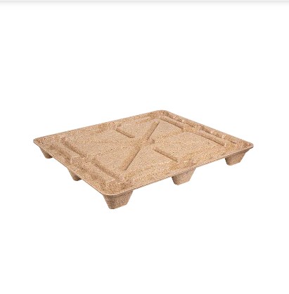 Enkelzijdige negenpotige gegoten houten pallet: een milieuvriendelijk en efficiënt logistiek hulpmiddel